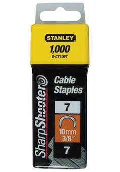 Stanley 1-CT106T 10mm spony kabelové 7CT100 1000ks