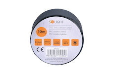 Solight AP05C izolační páska, 25mm x 0,13mm x 10m, černá