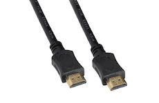 Solight SSV12215 HDMI kabel s Ethernetem, HDMI 2.0 A konektor - HDMI 2.0 A konektor, blistr, 1,5m