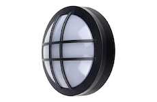 Solight WO754 LED venkovní osvětlení kulaté s mřížkou, 20W, 1500lm, 4000K, IP65, 23cm, černá