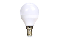 Solight WZ415-1 LED žárovka, miniglobe, 4W, E14, 3000K, 340lm, bílé provedení