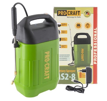 Aku postřikovač Procraft AS2-8 | AS2-8