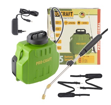 Aku postřikovač Procraft AS5 | AS5