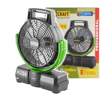 Aku ventilátor Procraft CF20 (bez baterie a nabíječky) | CF20 bb