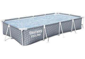 Bazén Bestway Steel Pro Set, 3.66m x 2.01m x 66cm, čerpadlo, filtračná kazeta, opravná záplata