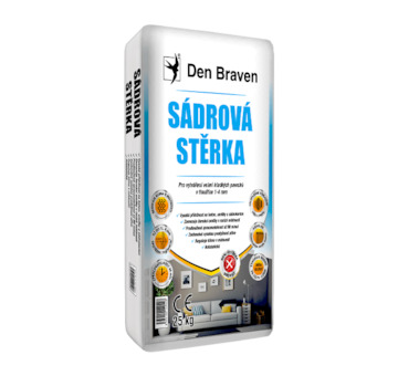 DEBBEX by Den Braven 00408GY Sádrová stěrka 25 kg pytel bílá