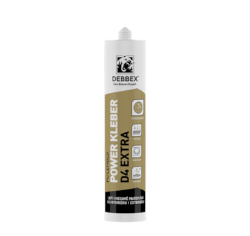 DEBBEX by Den Braven 00432DBX POWER KLEBER D4 EXTRA 300 ml kartuše krémová
