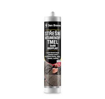 DEBBEX by Den Braven 10205BI DenBit ROOFPLAST - Střešní bitumenový tmel 280 ml kartuše černá