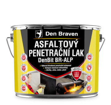 DEBBEX by Den Braven 11000BI DenBit BR-ALP - Asfaltový penetrační lak 4,5 kg plechovka černá