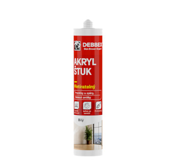 DEBBEX by Den Braven 20702RL Akryl ŠTUK 280 ml kartuše bílá