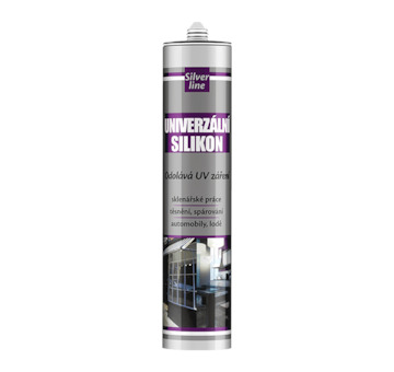 DEBBEX by Den Braven 301251SL Univerzální silikon Silver Line 280 ml kartuše černá