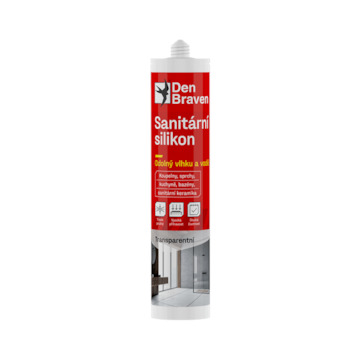 DEBBEX by Den Braven 30211RL Sanitární silikon 280 ml kartuše transparentní