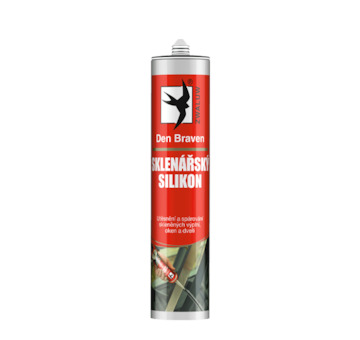DEBBEX by Den Braven 30311RL Sklenářský silikon 280 ml kartuše transparentní