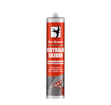 DEBBEX by Den Braven 30601RL Neutrální silikon 280 ml kartuše transparentní