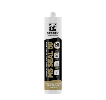 DEBBEX by Den Braven 31323BD Hybridní tmel MS SEAL 50 INDUSTRY 290 ml kartuše světle šedá