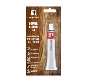 DEBBEX by Den Braven 35004TU POWER KLEBER D4 23 ml tuba v blistru krémová