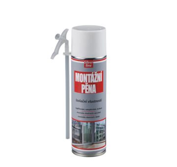 DEBBEX by Den Braven 40120SLN Montážní pěna Silver Line 500 ml trubičková dóza zelená