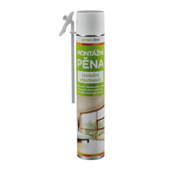 DEBBEX by Den Braven 40140GR Montážní pěna Green Line 750 ml trubičková dóza žlutá
