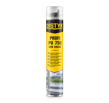 DEBBEX by Den Braven 40220DEU Pistolová pěna PROFI PU 750 DISTYK Line 750 ml pistolová dóza zelená