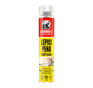 DEBBEX by Den Braven 40220SK Lepicí pěna SMART KLEBER 750 ml pistolová dóza žlutá