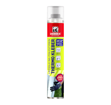 DEBBEX by Den Braven 40221TH THERMO KLEBER 750 ml pistolová dóza žlutá