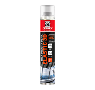 DEBBEX by Den Braven 40301RL Bílá pružná pěna ELASTIC 3D 750 ml pistolová dóza bílá