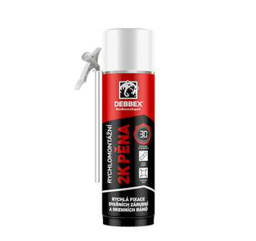 DEBBEX by Den Braven 40310RL Rychlomontážní 2K pěna 400 ml trubičková dóza modrá