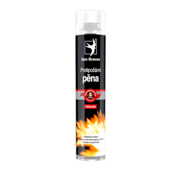 DEBBEX by Den Braven 403121RP Protipožární pěna 750 ml pistolová dóza červená