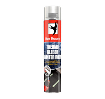 DEBBEX by Den Braven 40350RF THERMO KLEBER ROOF WINTER 750 ml pistolová dóza zelená