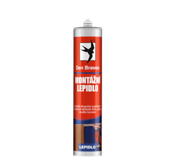 DEBBEX by Den Braven 50408RL Montážní lepidlo 280 ml kartuše šedá