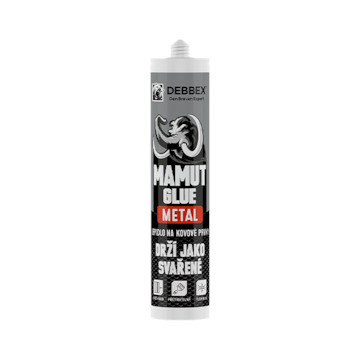 DEBBEX by Den Braven 51915DBX MAMUT GLUE Metal 290 ml kartuše kovově šedá