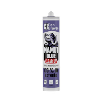 DEBBEX by Den Braven 51933BD MAMUT GLUE Clear UV 290 ml kartuše transparentní