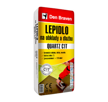 DEBBEX by Den Braven 57103DISTYK Lepidlo na obklady a dlažbu QUARTZ C1T 25 kg pytel šedá
