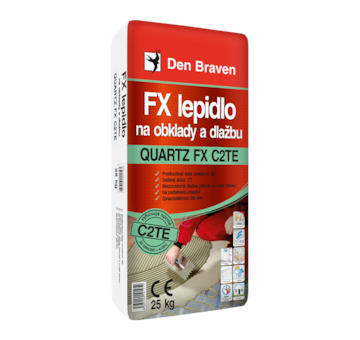 DEBBEX by Den Braven 571044RL FX lepidlo na obklady a dlažbu QUARTZ FX C2TE 7 kg pytel šedá