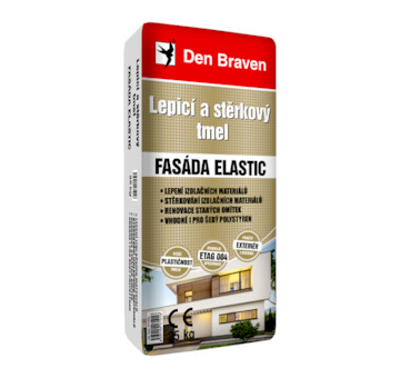 DEBBEX by Den Braven 57106EL Lepicí a stěrkový tmel FASÁDA ELASTIC 25 kg pytel šedá