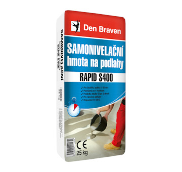 DEBBEX by Den Braven 57110Q Samonivelační hmota na podlahy RAPID S400 25 kg pytel šedá
