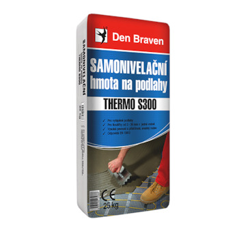DEBBEX by Den Braven 57110QP Samonivelační hmota na podlahy THERMO S300 25 kg pytel šedá