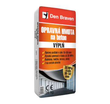 DEBBEX by Den Braven 57550Q Opravná hmota na beton VÝPLŇ 5 kg pytel šedá