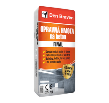 DEBBEX by Den Braven 57600Q Opravná hmota na beton FINAL 5 kg pytel šedá