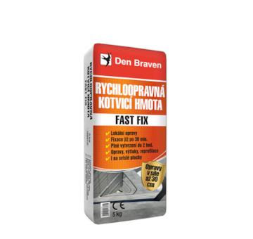 DEBBEX by Den Braven 57700Q Rychloopravná kotvicí hmota FAST FIX 5 kg pytel šedá
