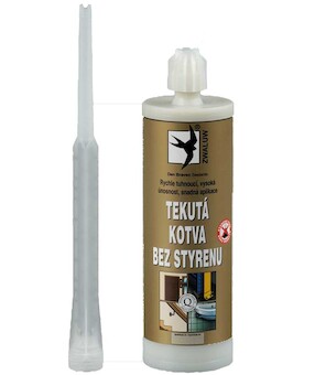DEBBEX by Den Braven 74012BD Chemická kotva bez styrenu POLYESTER SF 380 ml kartuše šedá