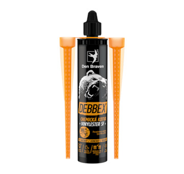 DEBBEX by Den Braven 740161BD Chemická kotva VINYLESTER 300 ml kartuše