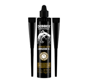 DEBBEX by Den Braven 74017DBX Chemická kotva VINYLESTER SF 380 ml kartuše šedá