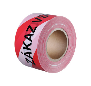 DEBBEX by Den Braven B7122RL Bariérová páska 75 mm, délka 250 m 250 m červeno - bílá, ZÁKAZ VSTUPU