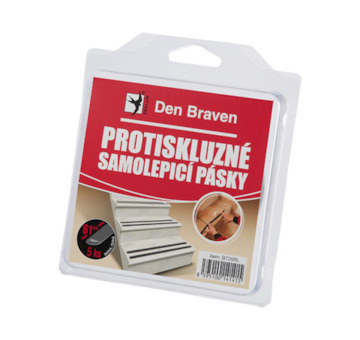DEBBEX by Den Braven B726RL Protiskluzná samolepicí páska 19 mm, délka 61 cm 61 cm blistr černá