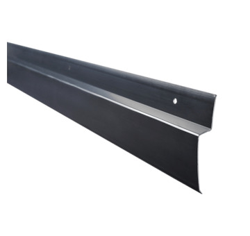 DEBBEX by Den Braven B90101FOL Zakončovací profil pro nopové fólie 7,5 cm, délka 2 m 2 m černá