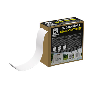 DEBBEX by Den Braven B952EX 3D okenní pás ELASTIC EXTERIÉR 100 mm × 25 m