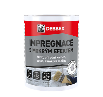 DEBBEX by Den Braven CH00060 Impregnace s mokrým efektem 1 l plastová dóza transparentní