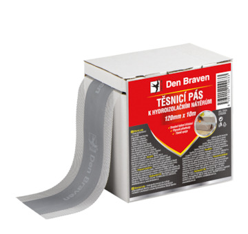 DEBBEX by Den Braven CH03053 Těsnicí pás Profi 120 mm, délka 5 m 5 m šedá