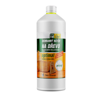 DEBBEX by Den Braven CH061 Ochranný nátěr na dřevo OPTIMAL 5 kg kanystr zelená